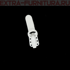 Шубные крючки арт. AMII, цв.9003 белый, уп.1шт