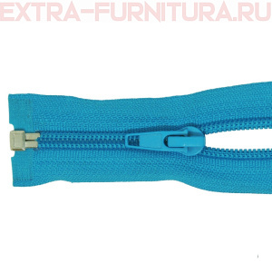 Молния Спираль разъемная Т5, дл. 90см, цв.274 голубая бирюза
