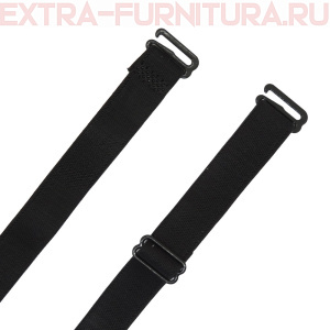 Бретели  для бюстгальтера арт.TBY.OL1501 шир.15мм цв.черный, уп.10пар