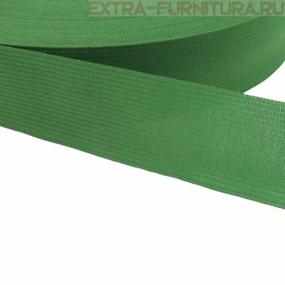 Лента окантовочная 32 мм цв.зеленый 9, уп.100м (пл.4,0+/-0,2 гр/м)