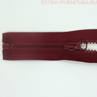 Молния Трактор Т5 1 замок 85см, цв.179 бордовый темный, LOGO