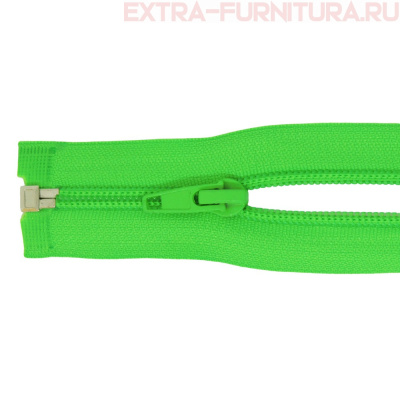 Молния Спираль разъемная Т5, дл. 65см, цв.334 ярко-зеленый