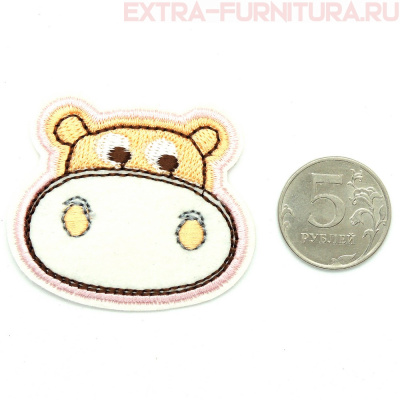 Термоаппликация Мордочка бегемотика