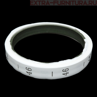 Размерник р-р 46, цв. белый, рул.270 шт. А