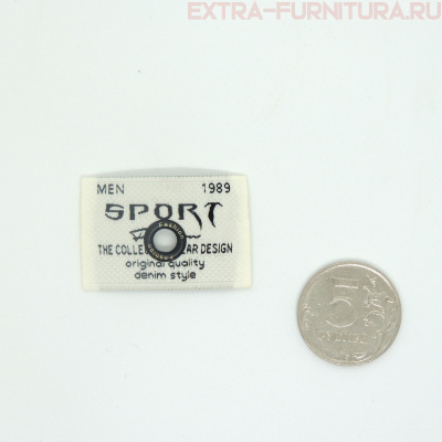 Лейбл пришивной арт. 220 SPORT THE COLLECTION WEAR DESIGN