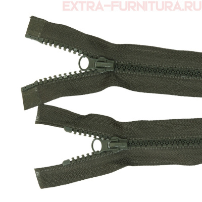 Молния Трактор Т5 2 замка 50см, цв. 328 хаки, LOGO
