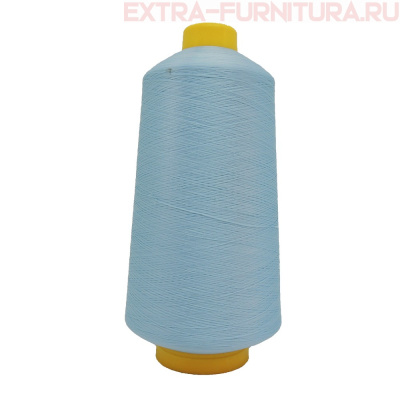 Нить текстурированная 15000м, цв.282 голубой некрученая Д